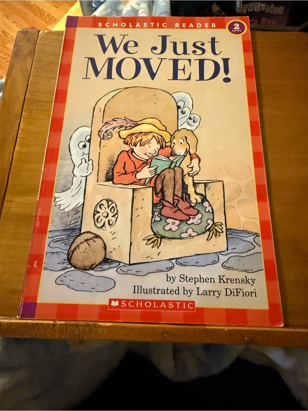 We Just Moved! Scholastic Level 2 Reader Children's Book by Stephen Krensky